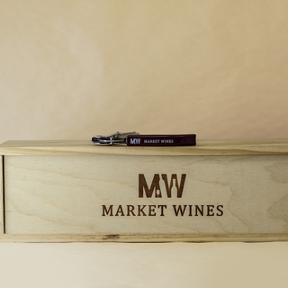 PT LOGO CORKSCREW BURGUNDY