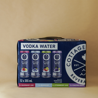 COTTAGE SPRINGS VODKA WATER 12PK
